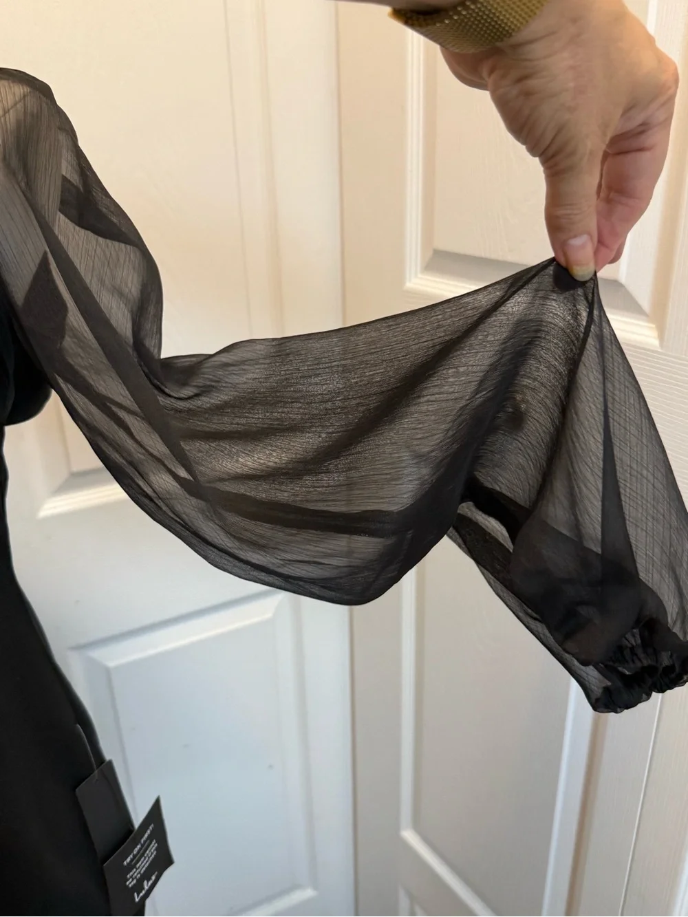 Lulus Black Athletic Skirt with Tag - Picture 6 of 14